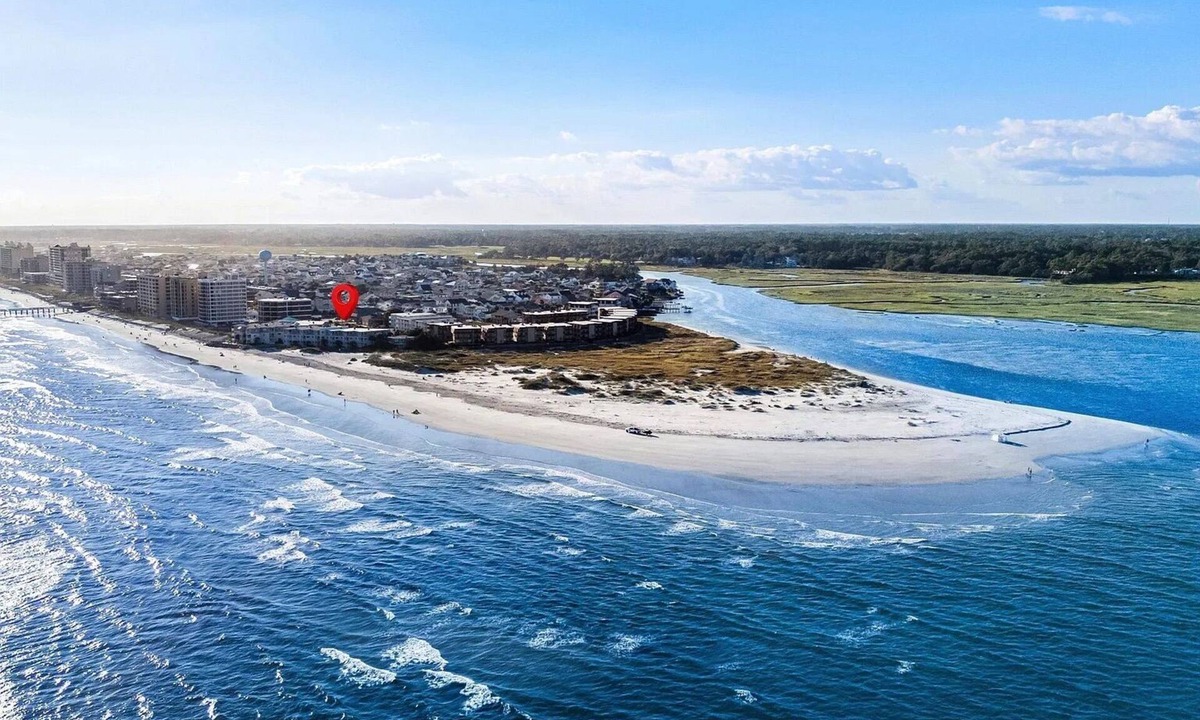 North Myrtle Beach Condo | Steps from the Sand! Oceanfront condo in Cherry Grove
