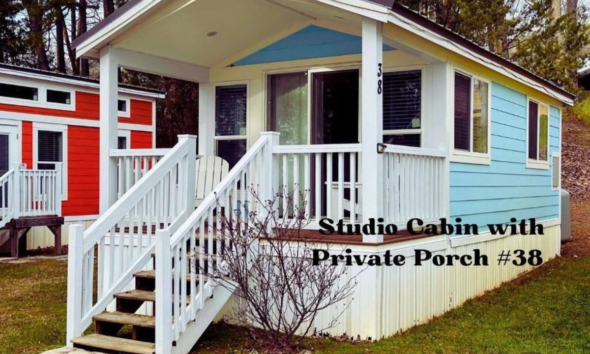 Steele Creek Cabin | Studio Cabin with Private Porch #38