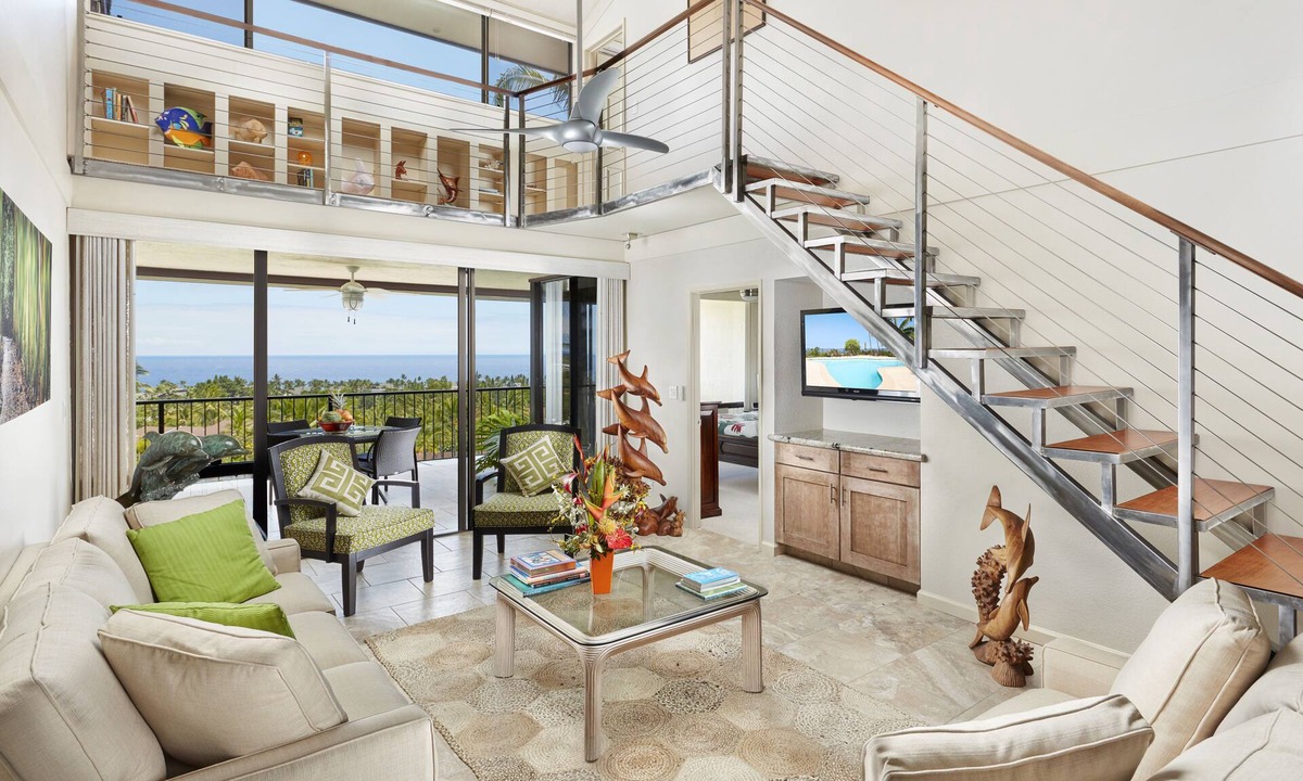 Keauhou Condo | Stunning 5 Star Ocean View Condo with all the Amenities!