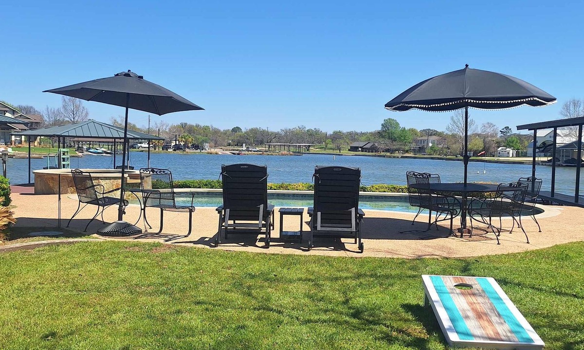 Granite Shoals House | Summer Breeze-Lakefront w/pool, hot tub, & kayaks