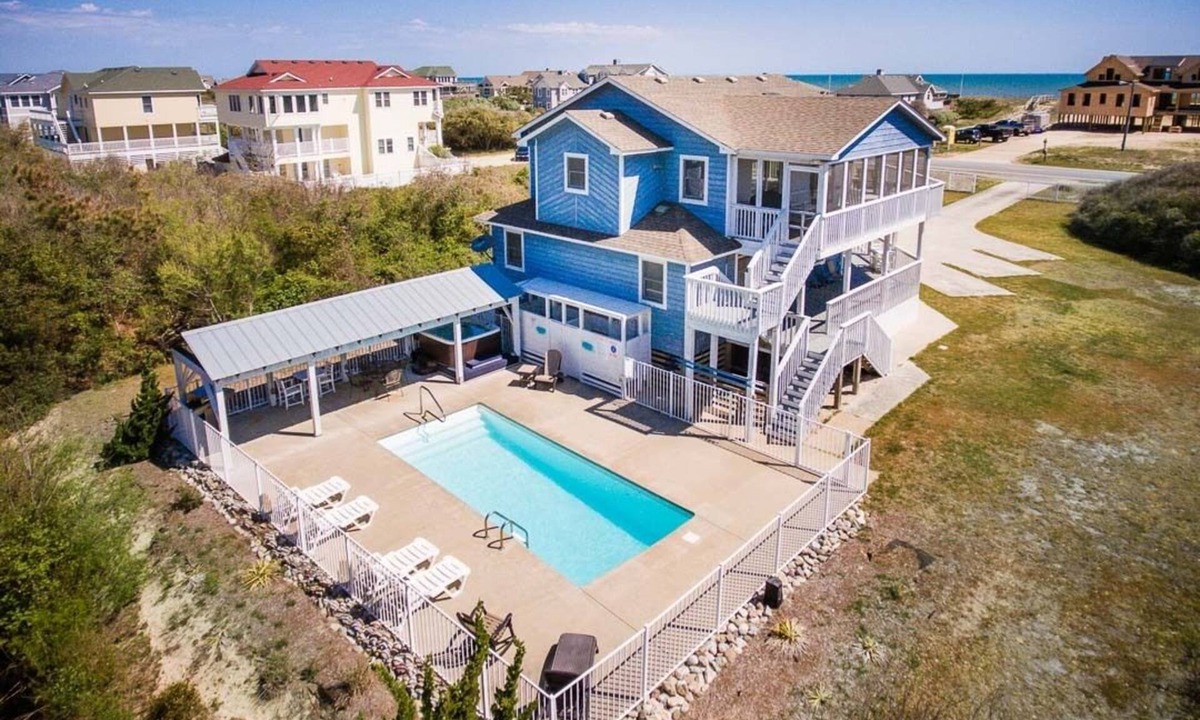 Southern Shores House | Sweetwater 49 | 311 ft from the beach | Dog Friendly, Private Pool, Hot Tub | Southern Shores