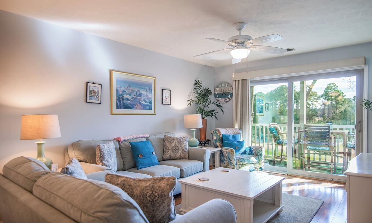 Pawleys Island Condo | TB 10F Updated Second floor Condo True Blue Golf/Tennis/Pool Accessible
