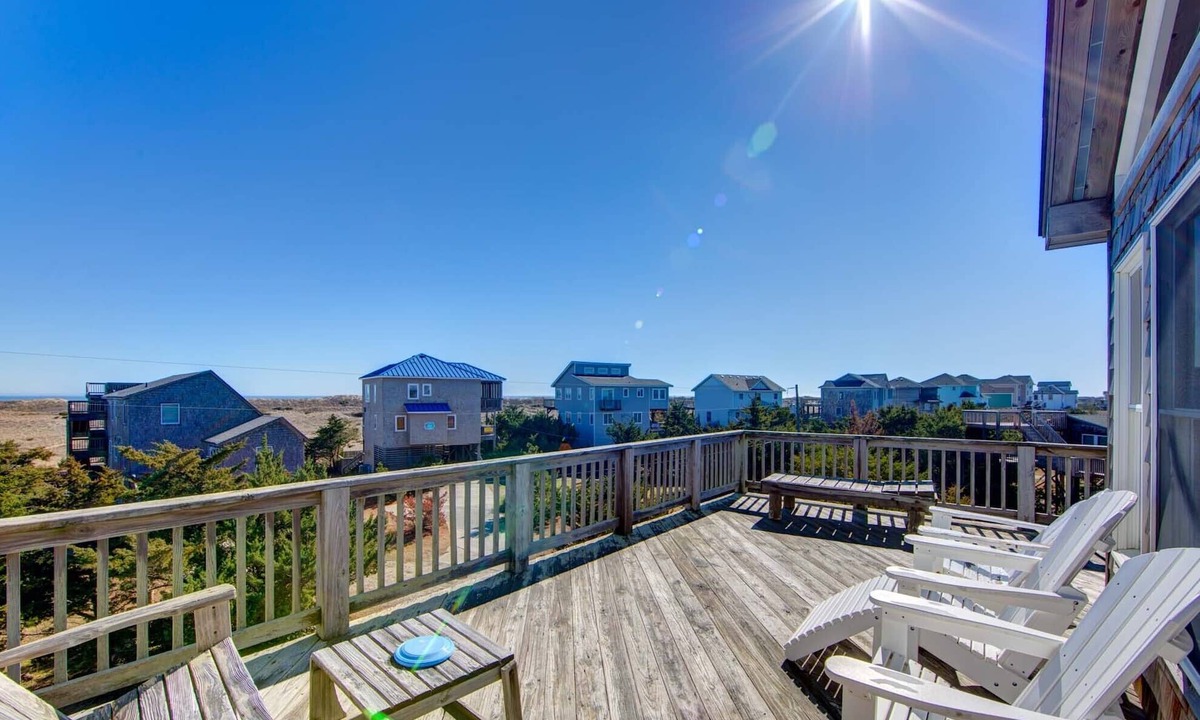 Salvo House | Terrific Ocean Views! Oceanviews, easy beach access, hot tub, & hammock