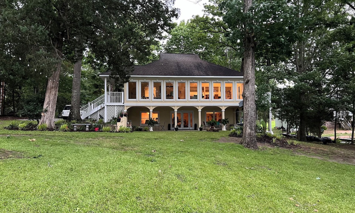 Chapin House | The Flamingo House at Lake Murray. 3 Bed 2 Bath with Private Dock. Sleeps 8.