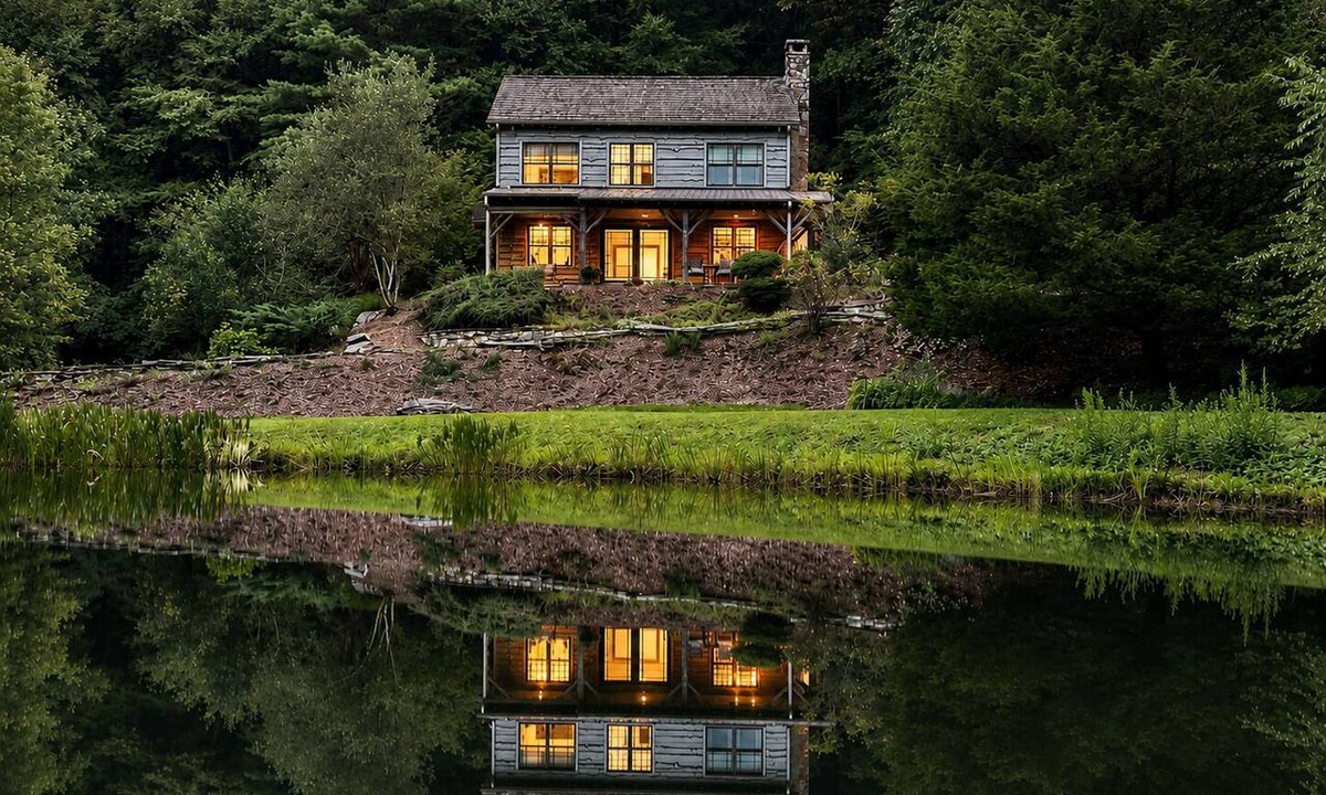 Zirconia House | The Sanctuary at Fiddlehead | 4BR Farmhouse + Pond & Trails