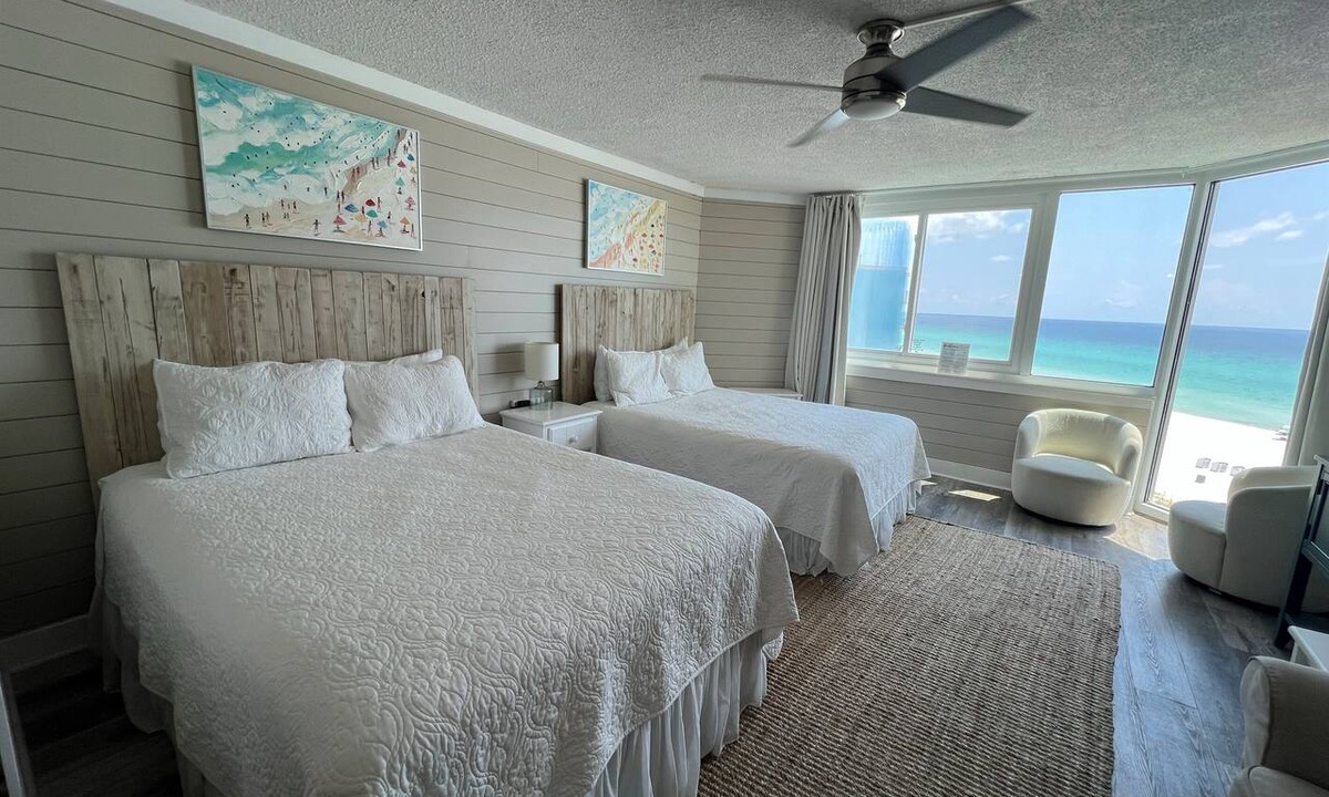 Panama City Beach Condo | 🏖️ True Beachfront Studio | FREE Beach Chairs | Early 3PM Check-In
