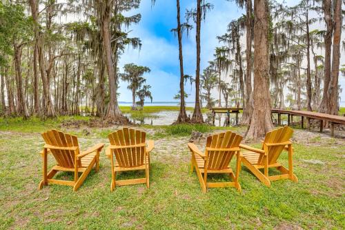Melrose House | Unique Melrose Home w/Private Dock & Lake Access!