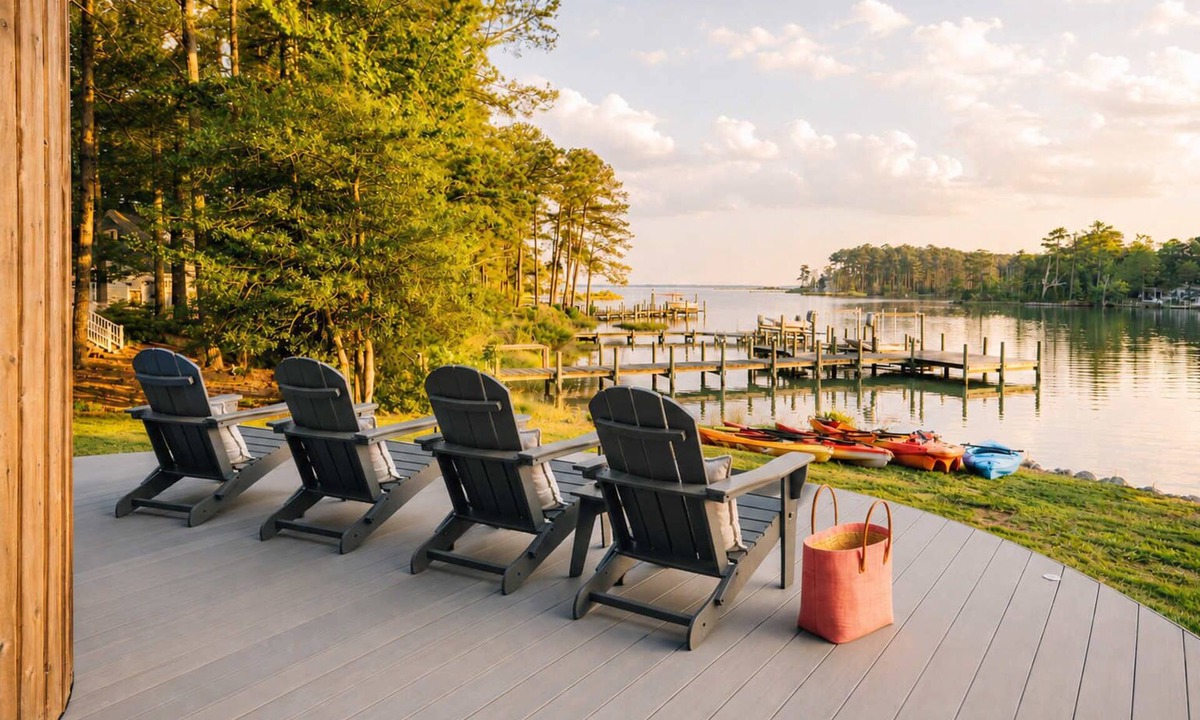 Kilmarnock House | Unique Waterfront Home & Dockside Screened Porch