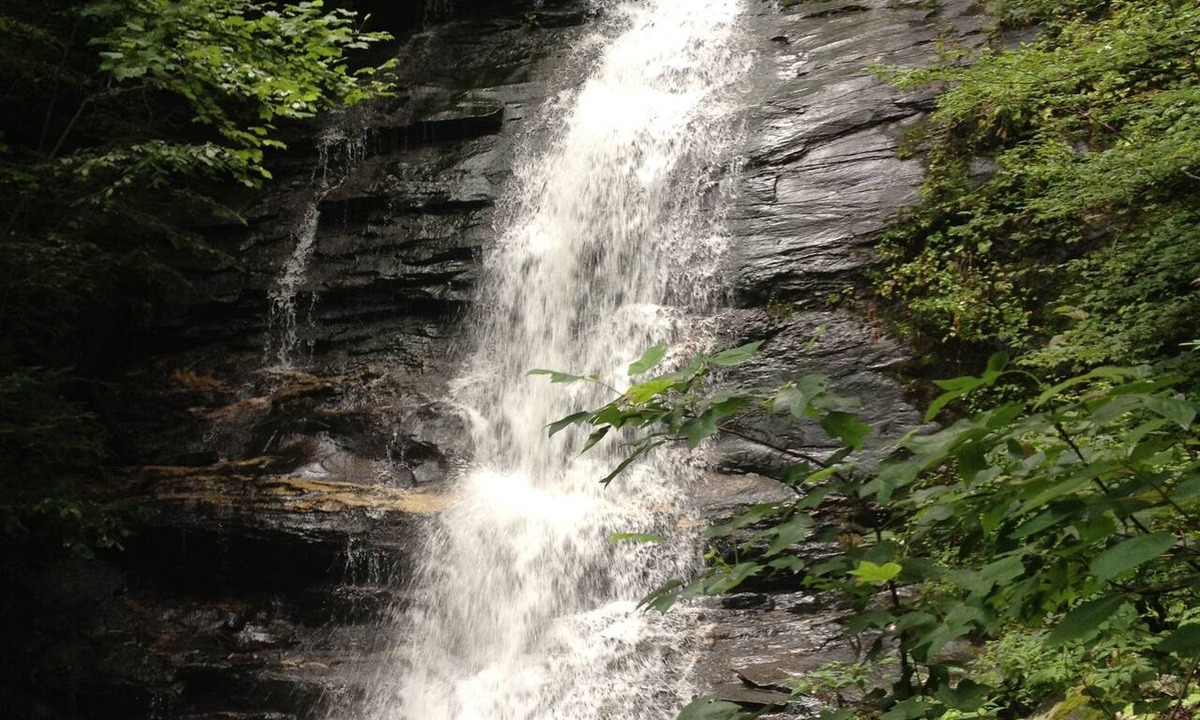 Jasper Cabin | Waterfall Overlook at Bearfoot Falls~Privately owned waterfall,hiking trail 10ac