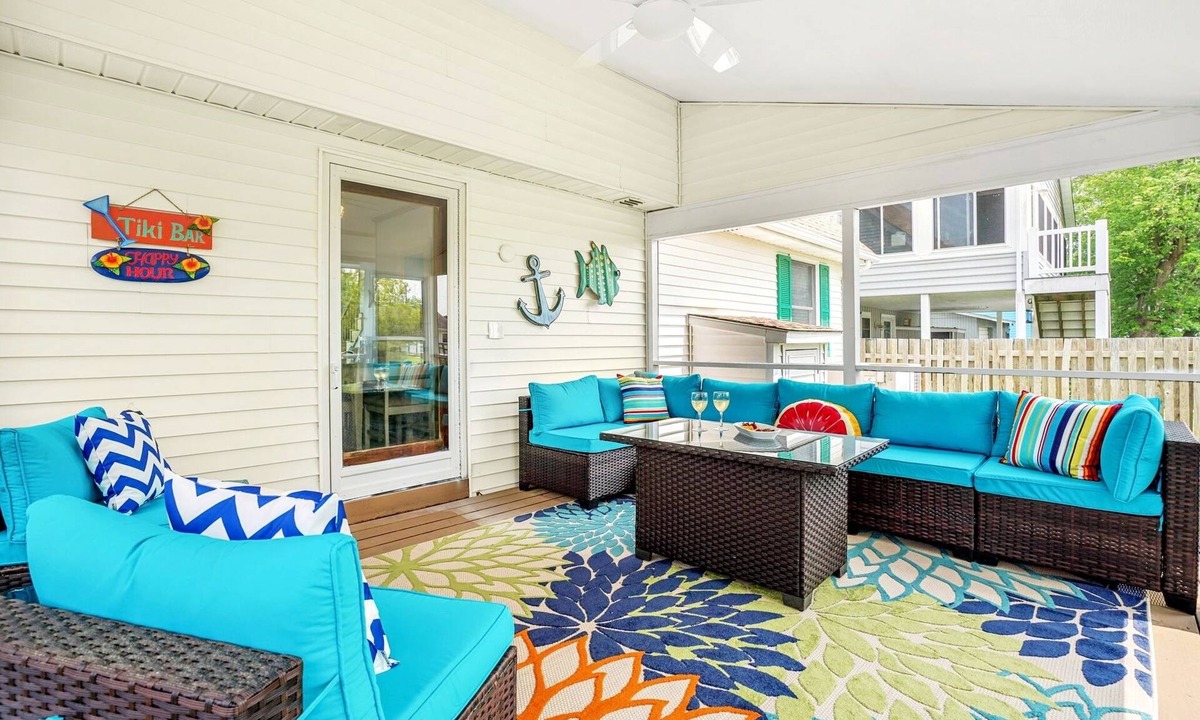 West Ocean City House | Waterfront Coastal Casual Home with Screened Deck + Boat Dock + Dog-Friendly!