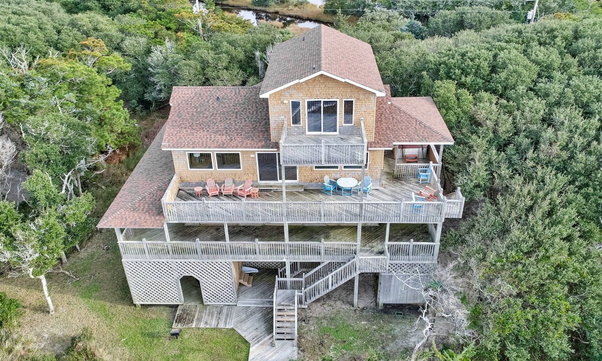 Sunset Village House | Waterfront home with pool, private hot tub, ocean view, W/D & AC - dog-friendly