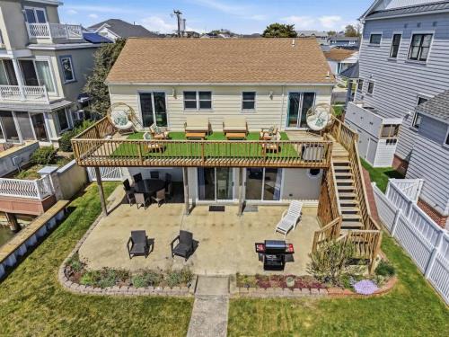 Brigantine House | Waterfront Views & Boat Dock Spacious Home on Bay