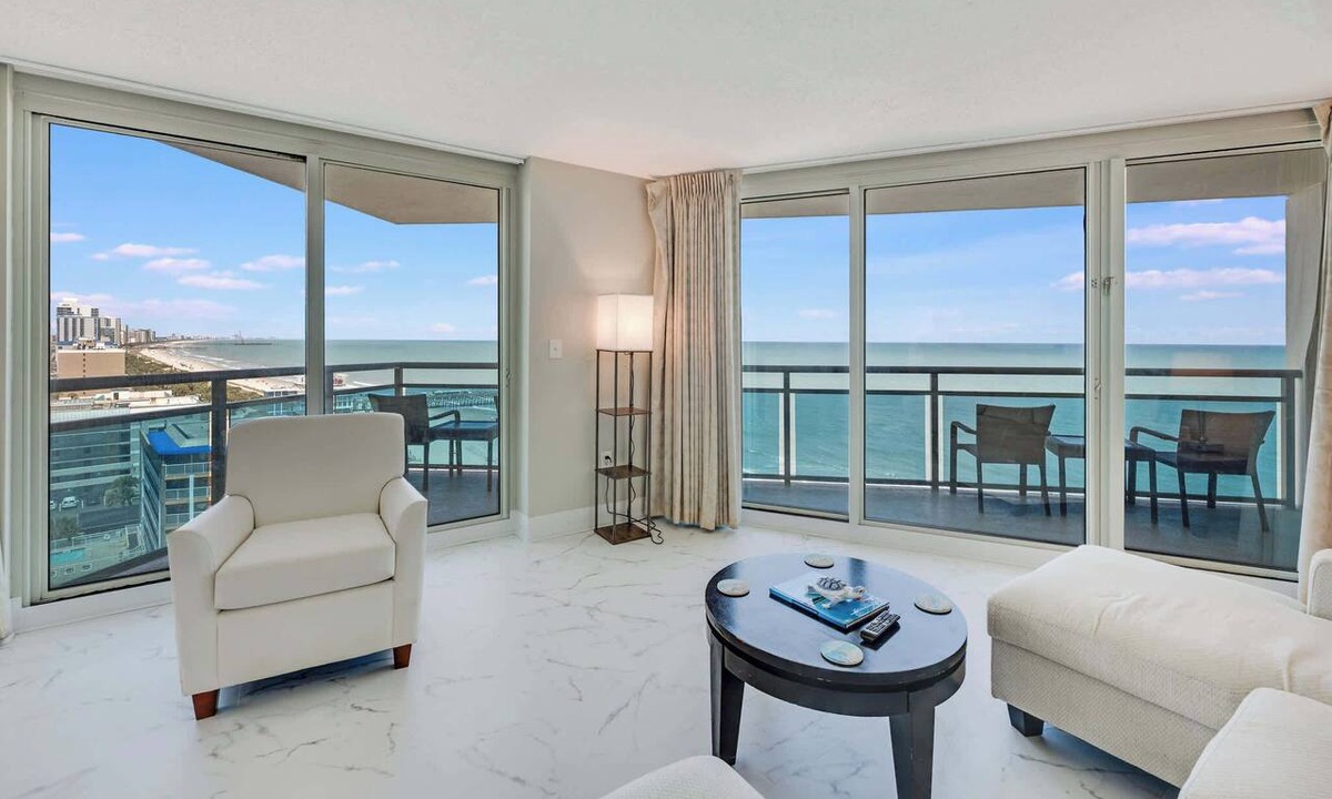 Downtown Myrtle Beach Condo | Wonderful 12th FLOOR, One of the Best Views in MB