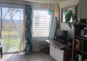 Beachfront simplicity away from touristy crowds