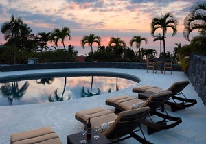 Gated Keauhou Estates 5 bedroom home with ocean views and pool!
