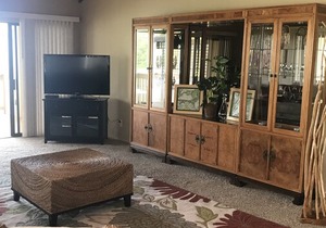 Golf course luxury 2/2 condo w/ocean and golf course views, A/C & WIFI