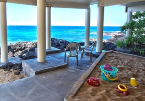 Hale Honu - Spectacular Oceanfront Home w/ central A/C Wading Pool & Hottub
