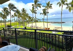 Panoramic Ocean Views B210: Luxury 2BR Beach Tower at Ko Olina & 1Free Parking