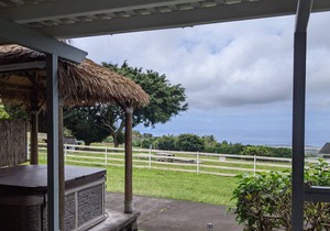 Spacious Ranch Cottage with private hot tub and VIEW!