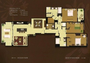 SPECTACULAR OCEAN VIEW LUXURY BEACH VILLAS IN KO OLINA RESORT OT1005