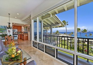 Stunning Ocean View at Kapalua Bay Villas