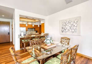 Third floor condo with ocean views, pool and hot tub access, and golf nearby