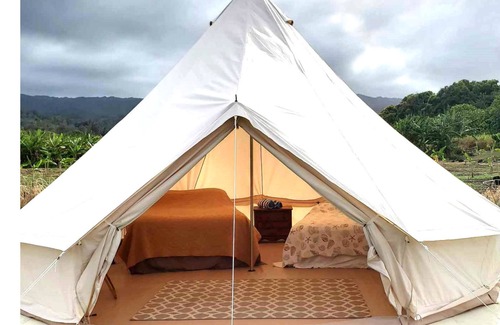 Laie Apartment | #5 North Shore Oahu Camping/Glamping Tent Laie