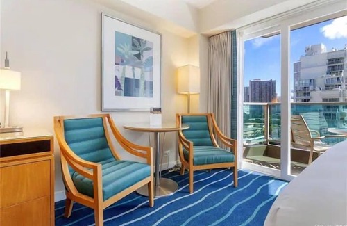 Ala Moana House | Ala Moana Hotel @10FL R8 Studio - Partial Ocean 2Beds4person