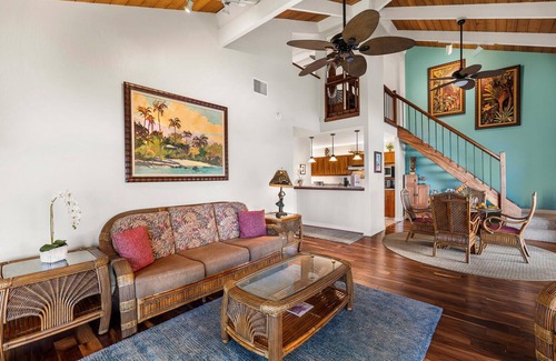Keauhou Condo | Kanaloa at Kona 3304: Delightful Oceanfront Condo w/AC, Pool & Spa