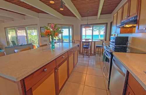 Kawela Bay House | Kawela Kai 503: Updated NORTH SHORE Beach Front-Relax & Unwind