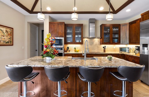 Keauhou House | Kona Blue at Holua Kai: Luxurious Home w/Private Pool, Spa, AC & Stunning Views