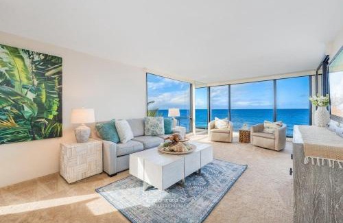 Honokowai House | Mahana 519 · MA 519 Tranquil OceanFront 2BD AC