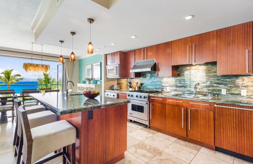 Honokowai Condo | Maui Resort Rentals: Honua Kai Konea 351, 3BR w/Direct Oceanfront Views + B.B.Q. on Balcony!
