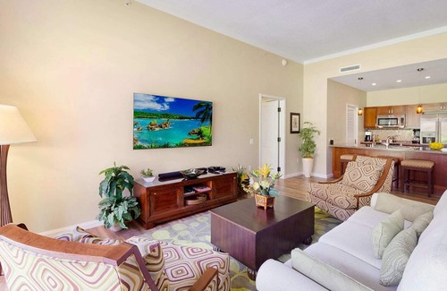 Honokowai Condo | Maui Resort Rentals: Honua Kai Konea 145, Upgraded Groundfloor Interior, Huge Lawn Area, Steps to Pools/Beach/BBQs!