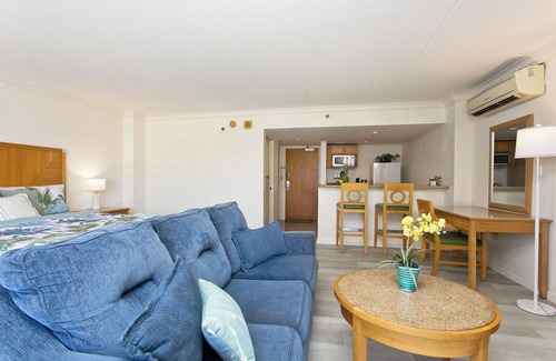 Waikiki Condo | Newly renovated luxury studio with beautiful ocean & lagoon view!