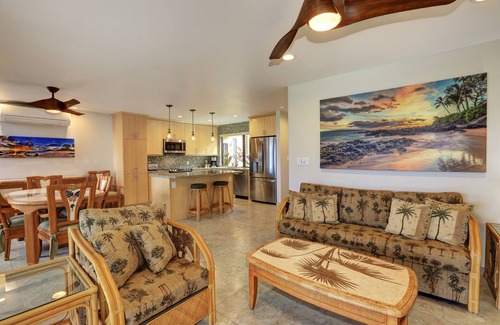 Wailea Condo | Spacious Ground Floor Revitalized Oasis- Discover Wailea Ekahi #22B