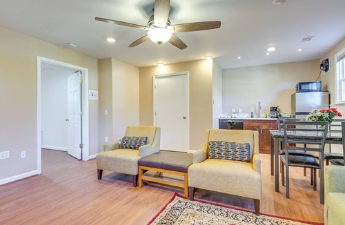 Berwyn Heights Apartment | 10 Mi to DC: Berwyn Heights Apt w/Shared Patio!