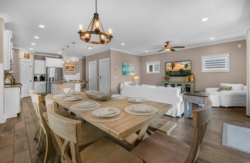 Folly Field House | 100 Luxury Pool Home | Media Room | Walk to Beach