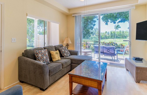 Ko Olina Condo | 2 Bed, 2 Bath Ground Floor Condo on the Golf Course (FW 18C)