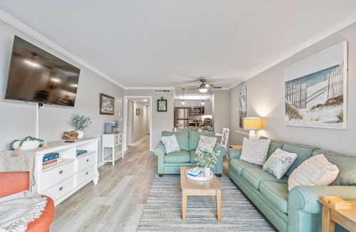 Myrtle Beach Apartment | 2 Bedroom Condo at Ocean Creek Resort - 7 Pools, Hot Tub, Beach Shuttle