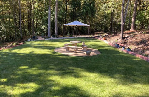 Braselton House | 2 bedrooms/private baths, wheelchair accessible. Way more to enjoy than 2 rooms.