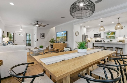 Atlantic Shores House | 2 Blocks to Beach w/Heated Pool & Putting Green
