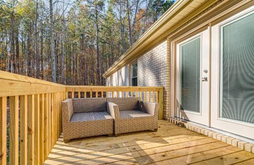 Littleton House | 2 Mi to Lake Gaston: Wooded Family Home w/Deck