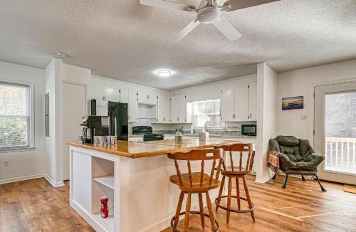 Littleton House | 2 Mi to Lake Gaston: Wooded Family Home w/Deck