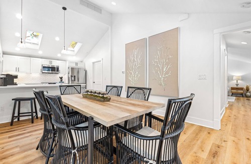 South Beach House | 2 Min Walk to Beach, Fenced Yard and Heatable Pool!