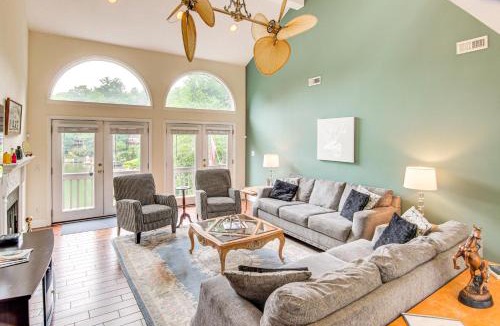 Garner Cove House | 2-Story Deck: Waterfront Lake Lure Home!