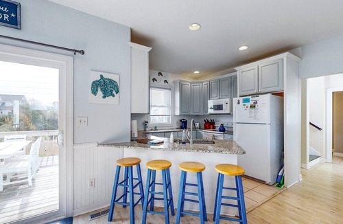 Ocean City Beach House | 2-story home near the beach with beach access, deck, community pool & tennis