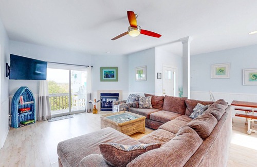 Ocean City Beach House | 2-story home near the beach with beach access, deck, community pool & tennis