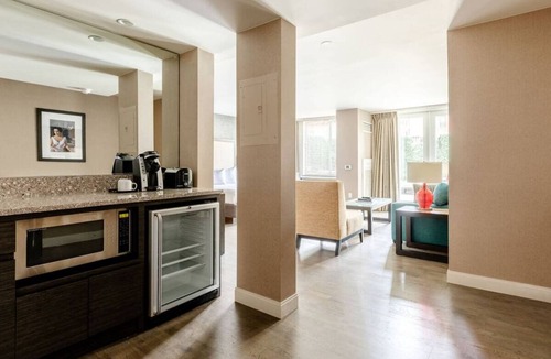 West End Apartment | 2500 Penn Washington | Extended Stay Savings | Work Desk & Gym