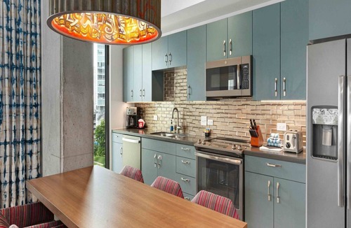 Civic District Condo | 2BR Presidential | Downtown Austin | Rooftop Pool